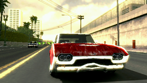 Screenshot of Ford Bold Moves Street Racing (PSP, 2006) - MobyGames