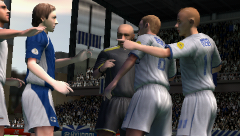 Screenshot of UEFA Euro 2008 (PSP, 2008) - MobyGames
