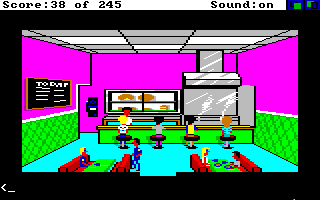 Screenshot of Police Quest: In Pursuit of the Death Angel (Amiga, 1987 ...