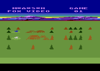 M*A*S*H (Atari 8-bit) screenshot: Title screen