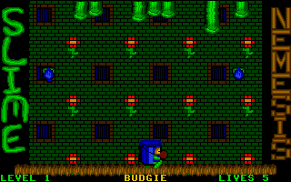 Slime Nemesis (Atari ST) screenshot: And we're off!