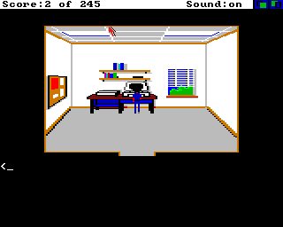 Screenshot of Police Quest: In Pursuit of the Death Angel (Amiga, 1987 ...