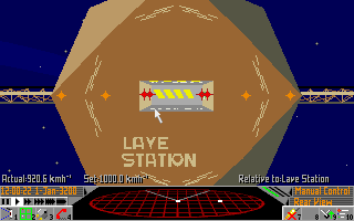 Frontier: Elite II (Amiga) screenshot: Lave Station