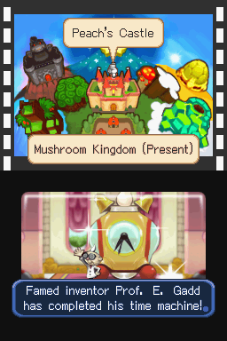 Mario & Luigi: Partners in Time (Nintendo DS) screenshot: Intro - The present