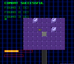 Shadowrun (SNES) screenshot: Hacking one of the game's many computers