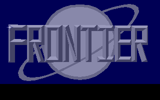 Frontier: Elite II (Amiga) screenshot: Title Screen