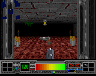 Testament (Amiga) screenshot: Guns 'n' ammo