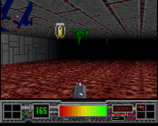 Testament (Amiga) screenshot: The lighting conditions could be better