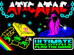 Atic Atac (ZX Spectrum) screenshot: Loading screen