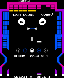 Screenshot of Gee Bee (Arcade, 1978) - MobyGames