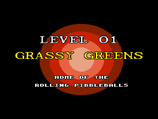 Snake Rattle N Roll (Genesis) screenshot: Level 1: Grassy Greens