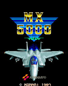 MX 5000 (Arcade) screenshot: Start screen