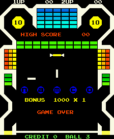 Bomb Bee (Arcade) screenshot: Start screen