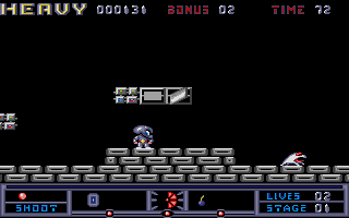 Hard 'n' Heavy (Atari ST) screenshot: An enemy