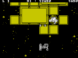 Lightforce (ZX Spectrum) screenshot: More destruction