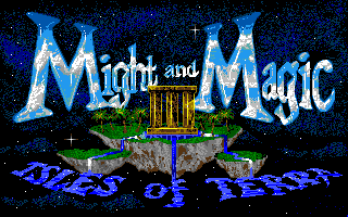 Might and Magic III: Isles of Terra (Amiga) screenshot: Title screen