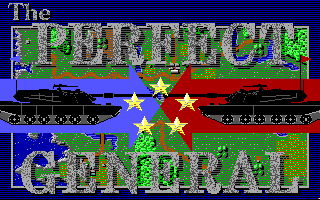 The Perfect General (Amiga) screenshot: Title screen
