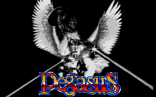 Pegasus (Atari ST) screenshot: Title screen
