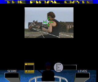 The Final Gate (Amiga CD32) screenshot: Close up of the protagonist