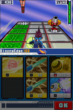 Mega Man Star Force: Leo (Nintendo DS) screenshot: Powerful enemies