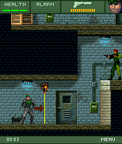 Tom Clancy's Splinter Cell: Extended Ops (J2ME) screenshot: Laser sensor