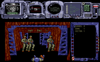 Narco Police (Atari ST) screenshot: They got me.