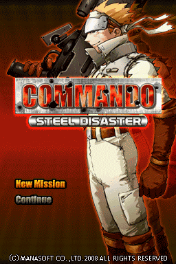 Screenshot of Commando: Steel Disaster (Nintendo DS, 2008) - MobyGames