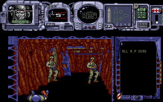 Narco Police (Atari ST) screenshot: Game over