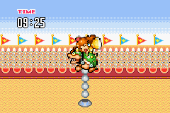 Mario Party-e (Game Boy Advance) screenshot: Daisy's Rodeo