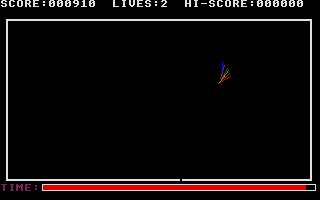 Alien Blockade (Atari ST) screenshot: The second level is a bit more colorful