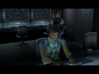 Dino Crisis (PlayStation) screenshot: Control room