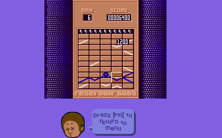 GodPey (Atari ST) screenshot: Branch the line for more points