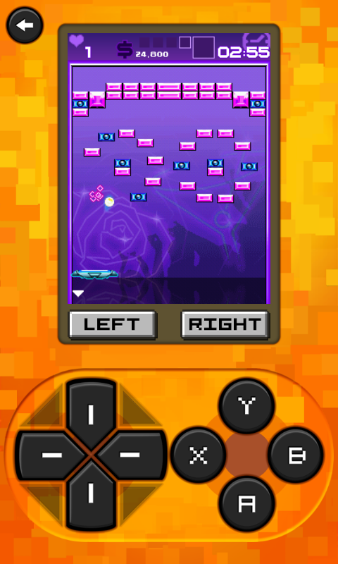 Gameloft Classics: Arcade (Android) screenshot: Block Breaker 2 - In-game
