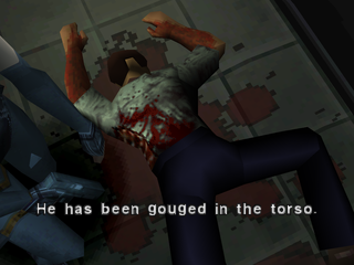 Dino Crisis (PlayStation) screenshot: Another cadaver