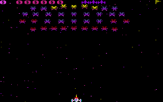A Quest for Galaxia (Atari ST) screenshot: And we're off!