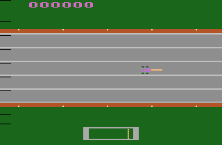 Rush Hour (Atari 2600) screenshot: Fired afterburners.
