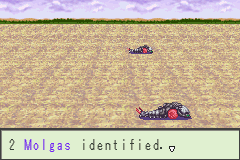 Zoids: Legacy (Game Boy Advance) screenshot: Our first battle