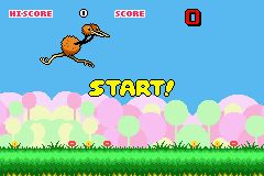 Jumping Doduo (Game Boy Advance) screenshot: Start