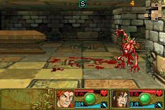 Mazes of Fate (Game Boy Advance) screenshot: These enemies sometimes attack in pairs