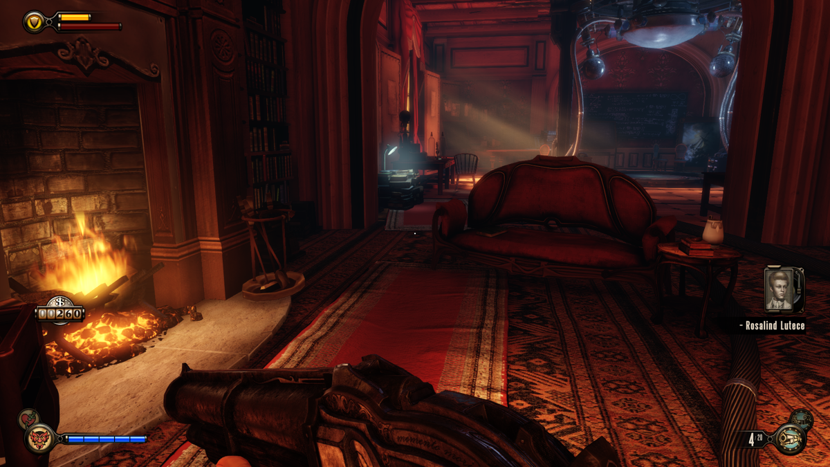 BioShock Infinite: Clash in the Clouds (Windows) screenshot: There's also a semi-hidden tear to the Lutece labs