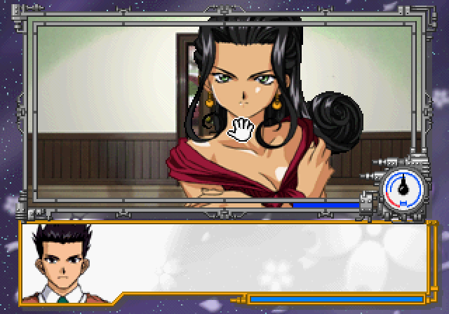 Sakura Taisen 2: Kimi, Shinitamou Koto Nakare (SEGA Saturn) screenshot: A new mini-game: perform all the necessary actions within the time limit.