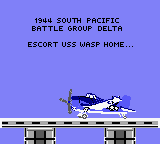 Wings of Fury (Game Boy Color) screenshot: Intro