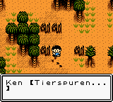 Survival Kids (Game Boy Color) screenshot: What Animal was here???