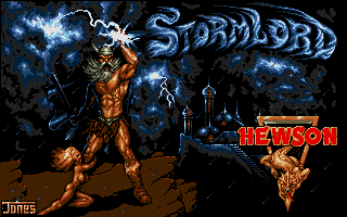 Stormlord (Atari ST) screenshot: Title screen