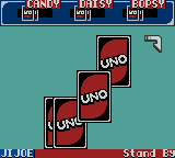 Screenshot of Uno (Game Boy Color, 1999) - MobyGames