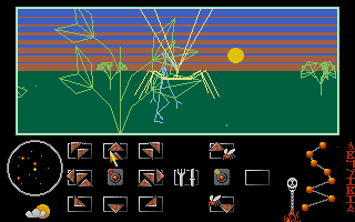 Eco (Atari ST) screenshot: Foodyfoodyyumyum
