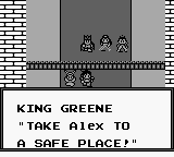 Great Greed (Game Boy) screenshot: I'm in dangerous!