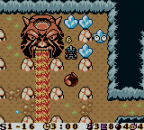 Bomberman Max: Red Challenger (Game Boy Color) screenshot: Trapped