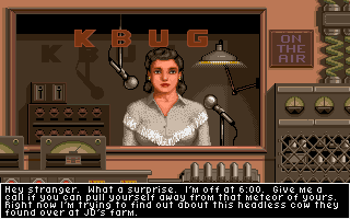 It Came from the Desert (Amiga) screenshot: Dusty.