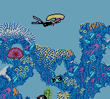 Screenshot of Barbie: Ocean Discovery (Game Boy Color, 1999) - MobyGames